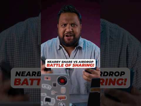 Nearby Share for Windows & Android vs Apple Airdrop! Fight! #shorts