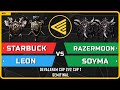 WC3 - Starbuck &amp; Leon vs RazerMoon &amp; SoYma - Semifinal - Devalayam Cup 2v2 Cup 1