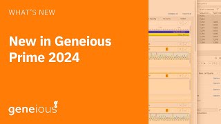 Whats New In Geneious Prime 2024