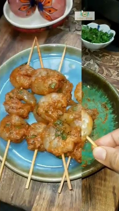 Spicy Grilled Shrimp Skewers (Story) - Raksha's Kitchen