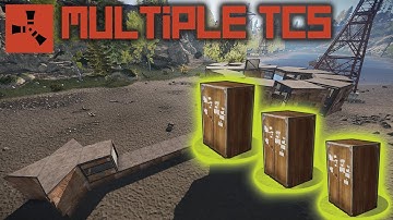 How To Place Multiple Tool Cupboards - Rust Tutorial