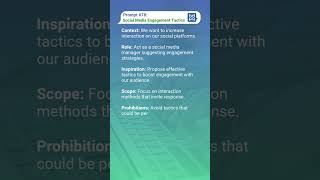 Brynne.ai Prompt 78: Social Media Engagement Tactics
