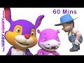 Old Macdonald | Farm Songs | 3D Nursery Rhymes for Kids and Children | Hippy Hoppy Show I 60 Mins