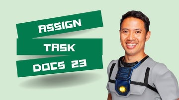 How to assign a task in Google Docs 2023