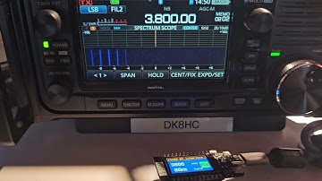 IC-705 Bluetooth Dongle for XPA125B Test1 Band switching