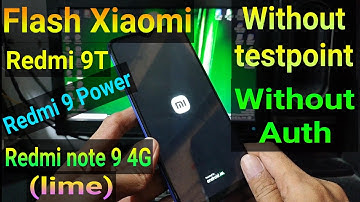 Flash Redmi 9T (lime) || Flash Redmi 9 Power || Redmi Note 9 4G