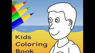coloring book kids cartoon обзор игры андроид game rewiew android screenshot 1