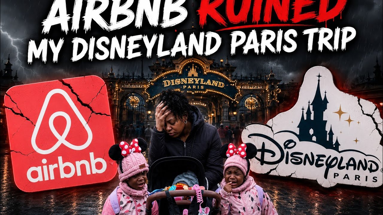 😱 AIRBNB FAILED US! LOCKED OUT IN PARIS 😳🇫🇷 Family Travel Vlog Part 1| Eiffel Tower & Disneyland 