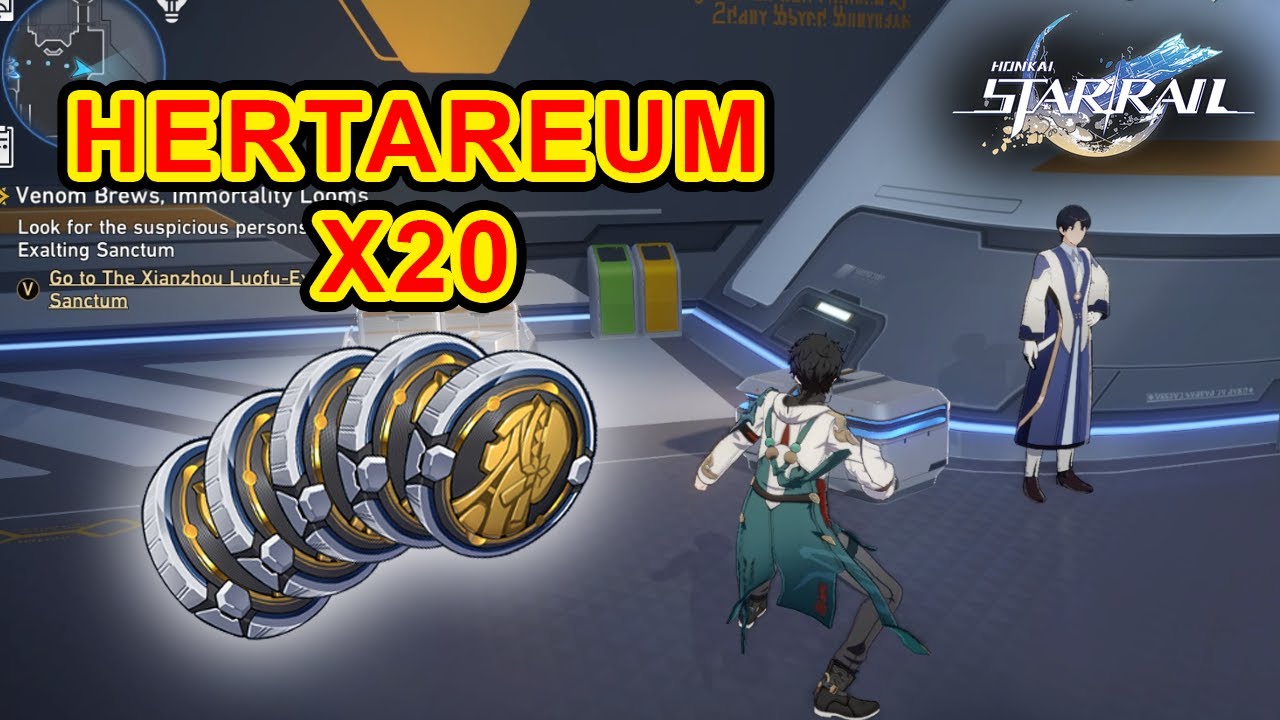 How to get Hertareum? The dude with treasure chest - Honkai Star Rail