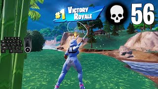 56 Elimination Solo vs Squads Win (Fortnite Chapter 4 Season 2)