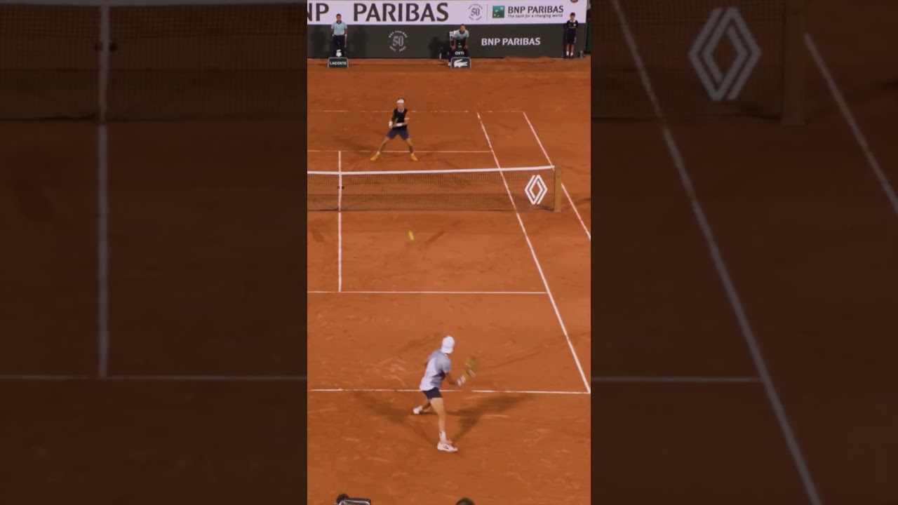 Three brilliant points from Casper Ruud 🔥🎾 #rolandgarros #ruud #tennis #skills