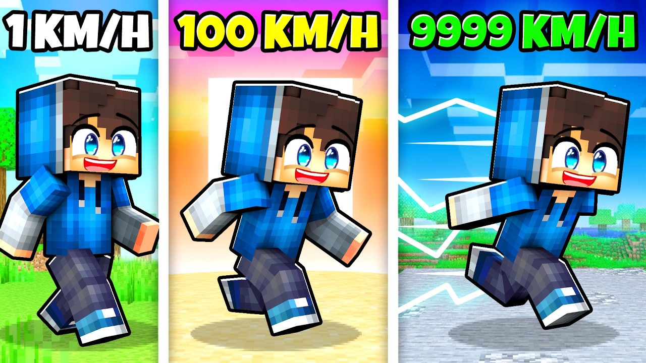 Jsem NEJRYCHLEJŠÍ HRÁČ v Minecraftu!