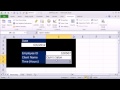 Excel Magic Trick 923: Recorded Macro Basics: Click Button To Move Data To Table On Another Sheet