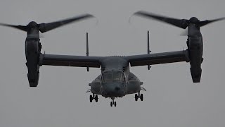 Compilation of V22 Osprey Takeoff & Landing (LOUD !!)