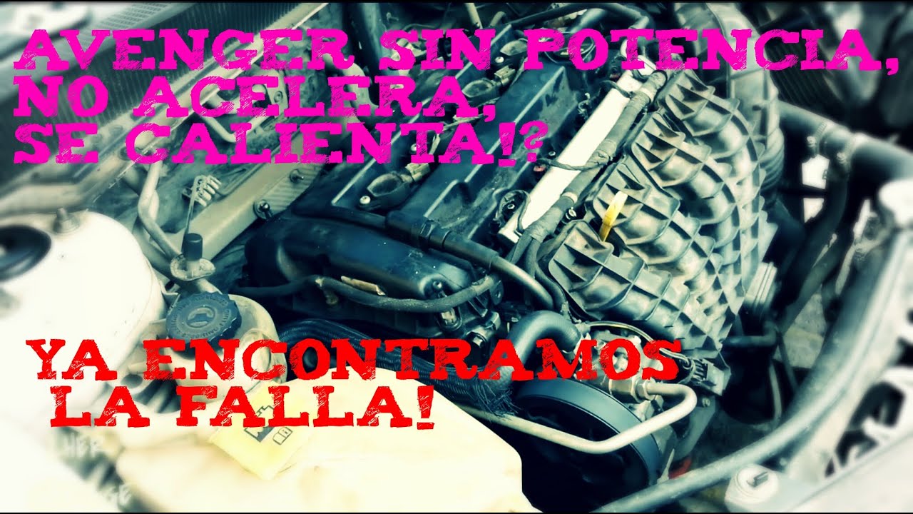 AVENGER SIN POTENCIA, NO ACELERA, SE CALIENTA, MARCA MUCHOS CÓDIGOS DE FALLA? || LUIS HER
