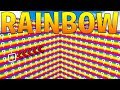 MINECRAFT 1V1V1V1 RAINBOW LUCKY BLOCK WALLS! - MINECRAFT MODDED MINIGAME | JeromeASF
