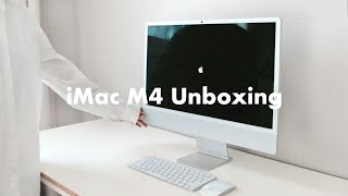 Unboxing the New iMac M4 — A Gift for My Mom🌷