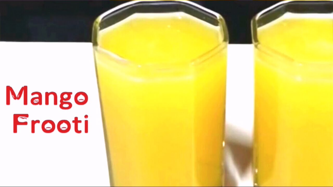 how to make frooti at home