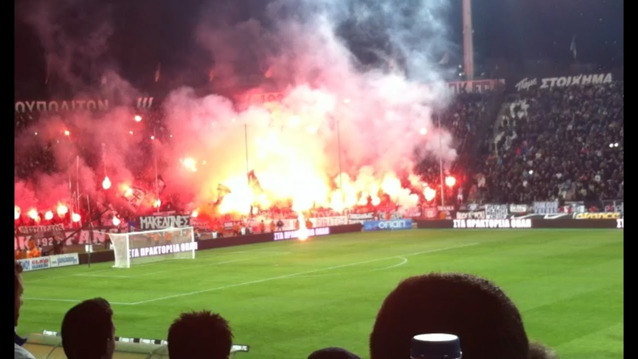 Soccer Stadium Catches On Fire Youtube