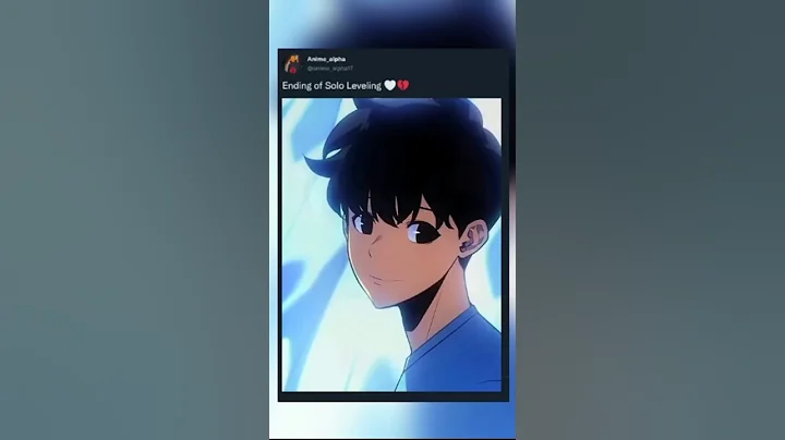 Solo leveling's ending |The Happy ending brings a new beginning.  🤍! #sololeveling #manhwa