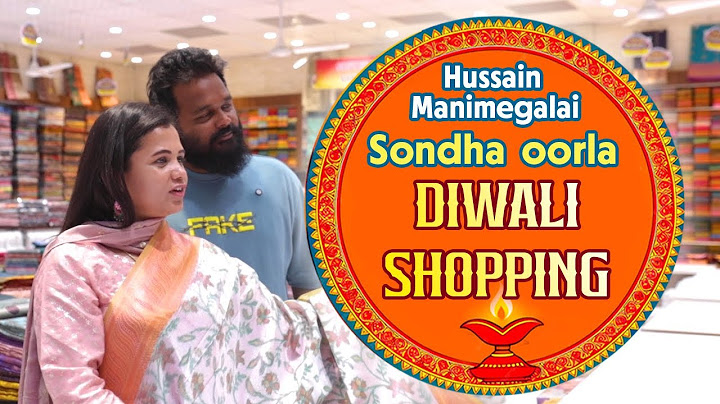 Manimegalai சொந்த ஊர்ல Diwali Shopping | Village Series | Hussain Manimegalai