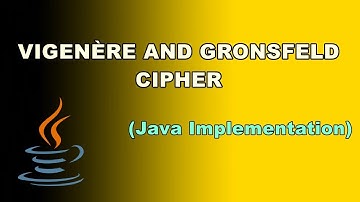 Vigenère and Gronsfeld Cipher (Java Implementation)