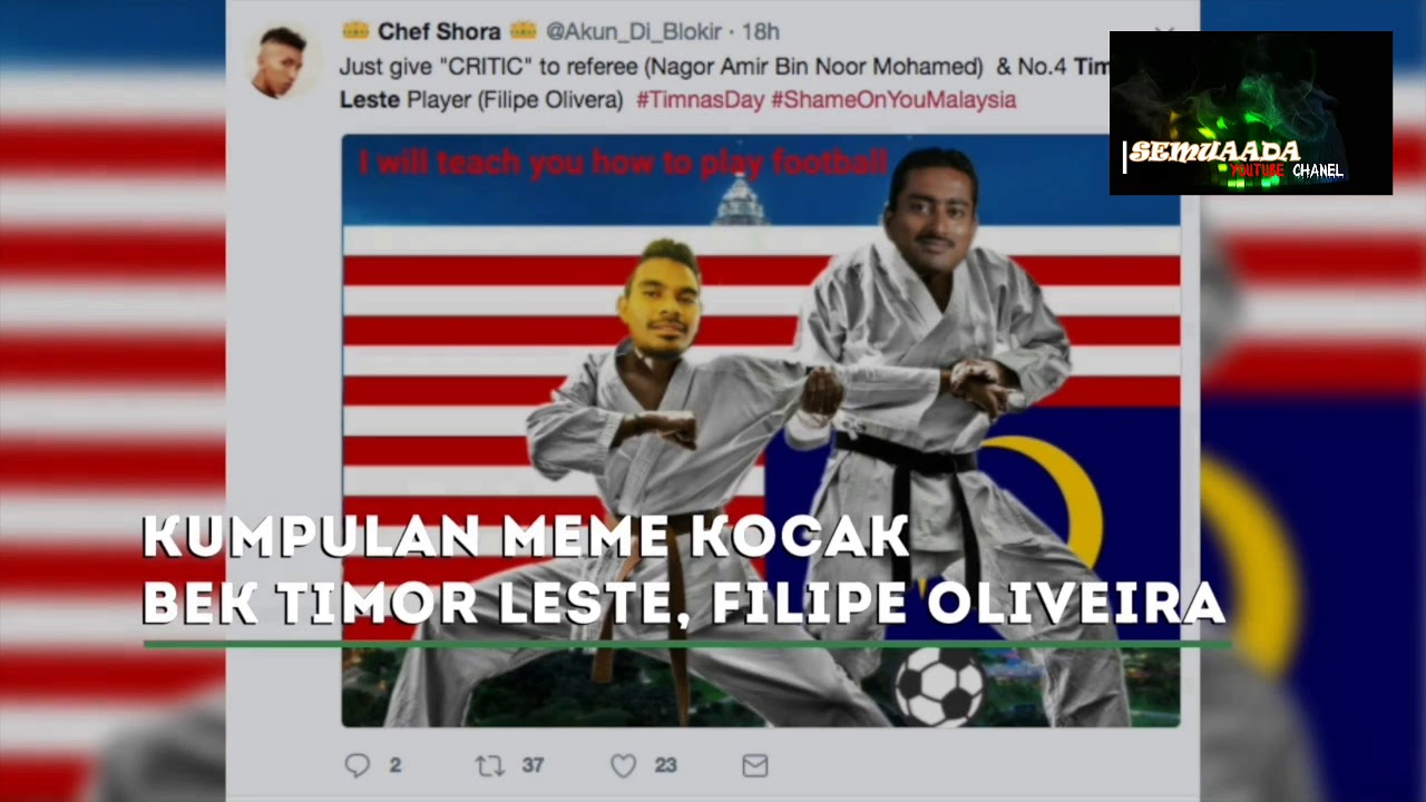 Kumpulan Meme Kocak Bek Timor Leste Saat Bermain Di SEA Games 2017