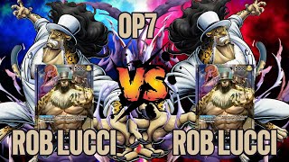 OP7 Rob Lucci VS. Rob Lucci | OP7 TESTING!  | One Piece Card Game TCG OPTCGSim