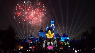 4K Disneyland Fireworks Mickey's Mix Magic August 20, 2021 High Quality Steady