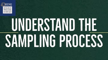 Understanding the #Sampling Process in #Research