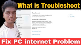 What is Troubleshoot and how to use | Fix internet problem on windows 10 PC | The AB screenshot 3