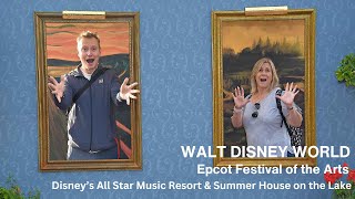 Walt Disney World Vlog |  All Star Music | Festival of the Arts | Summer House on the Lake