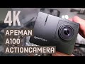 画質良いんだけど、4K50fpsが残念 APEMAN A100 アクションカメラ