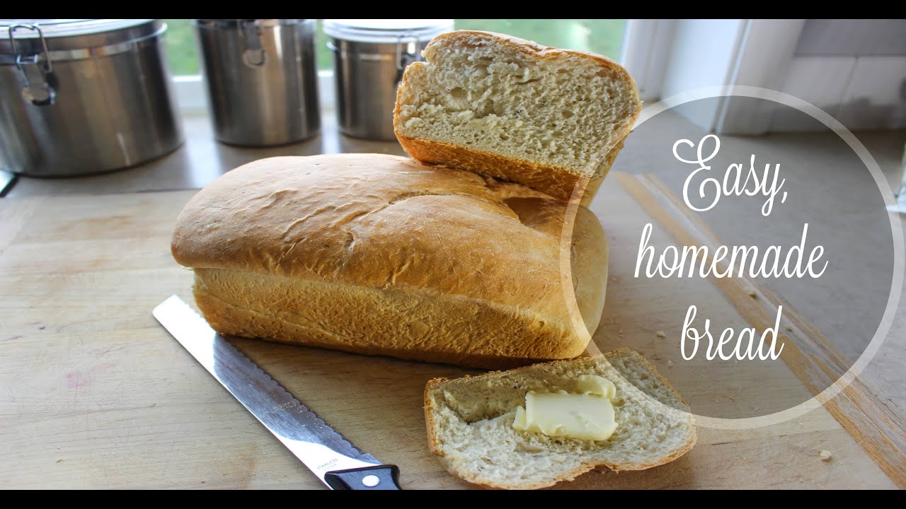 Easy Homemade Bread ( no machine need