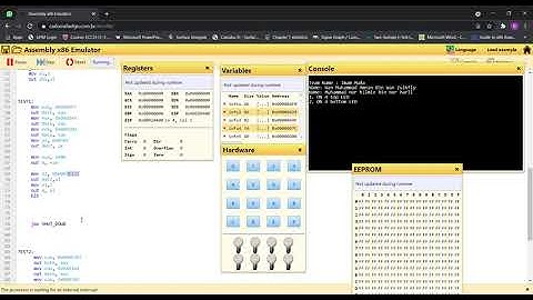 Assembly x86 Emulator  Task B