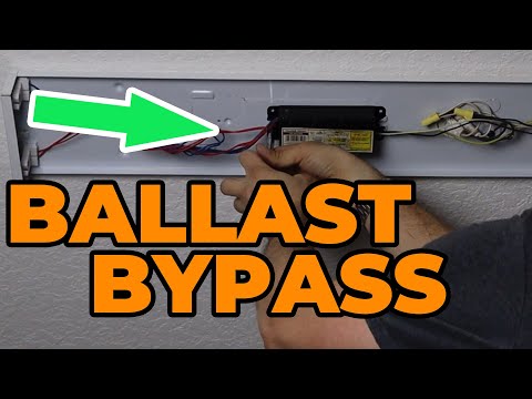 Flourescent to LED Conversion (Ballast Bypass)