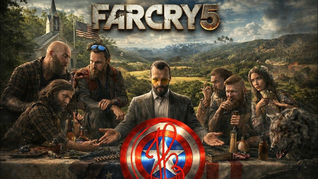 🎮🔴 FARCRY 5 PT-BR🇧🇷 I Ps5🕷#17 ( Muitdo doido isso ) 🔴
