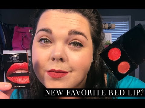 TESTING NEW MAYBELLINE PYTHON LIP DUO!