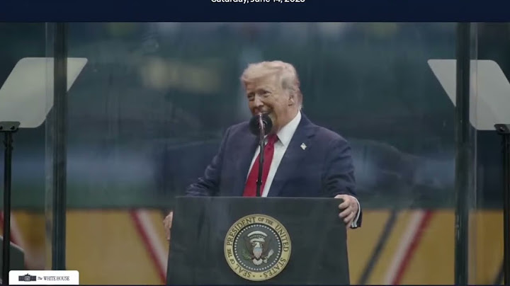 Full Trump speech at parade honors Army's 250th anniversary on president's birthday