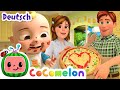 Pizzalied | CoComelon Deutsch | Cartoons und Kinderlieder