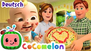 Pizzalied | CoComelon Deutsch | Cartoons und Kinderlieder