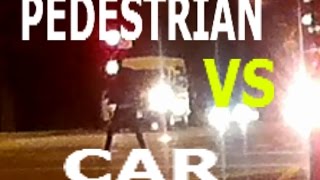 Pedestrian Nearly Gets Hit By a Car in Vancouver, BC Canada (Dash Cam)
