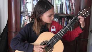 Interlude from Christopher Parkening Guitar Method Vol.2 - Lanna Luckel - Classical Guitar Solo