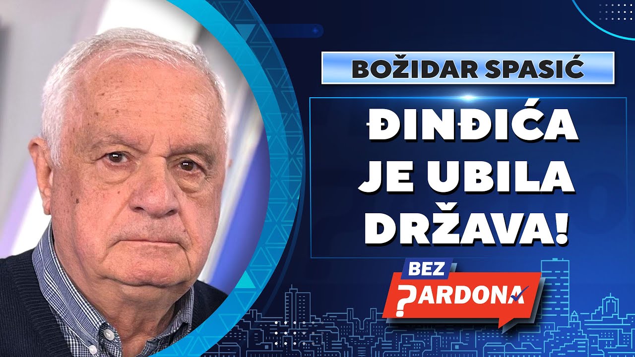BEZ PARDONA | Božidar Spasić: Đinđića je ubila država!