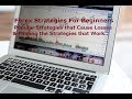 FOREX TRADING STRATEGIES pt.1  How to Start - YouTube