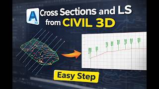 How to Create Cross Sections using Civil 3D#civilengineering #landsurveying #civil3d