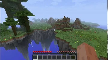 Minecraft - Floating Island Survival Map Presentation and Download