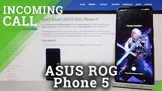 Asus ROG Phone 5 - Incoming Call Screen & Options Presentation screenshot 2