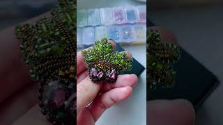 #handmade #брошь #бисер #jewelry #москва #украшения #брошьручнойработы #брошьизбисера #fashion