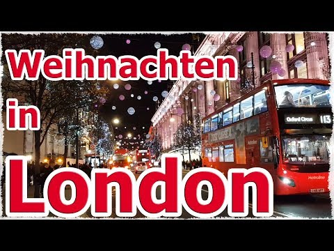 Video: Aktivitäten für Weihnachten in London